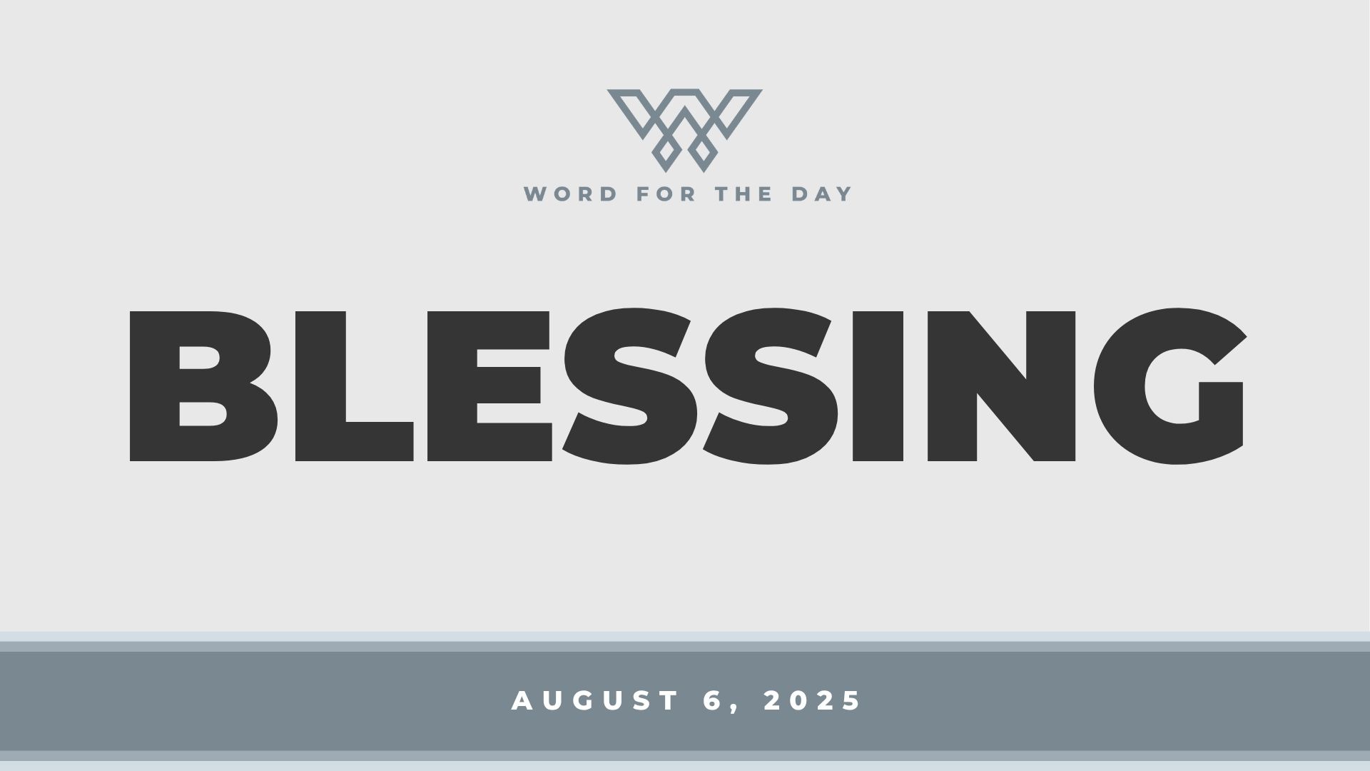 BLESSING