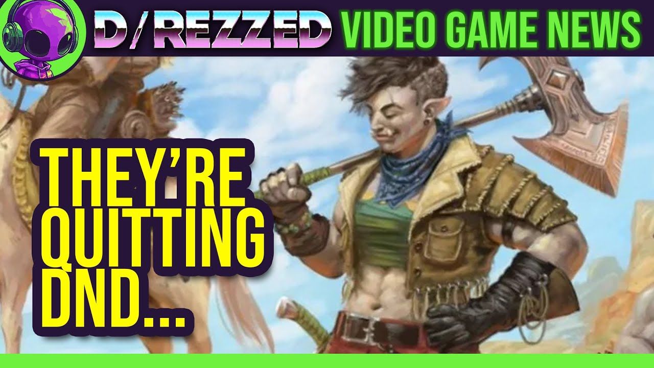 Everybody is QUITTING Dungeons & Dragons... [Game News]