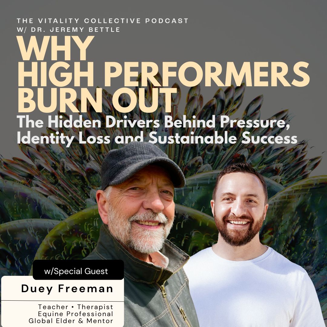 EP 40: Why High Performers Burn Out: The Hidden Drivers Behind Pressure, Identity Loss, and Sustainable Success with Duey Freeman