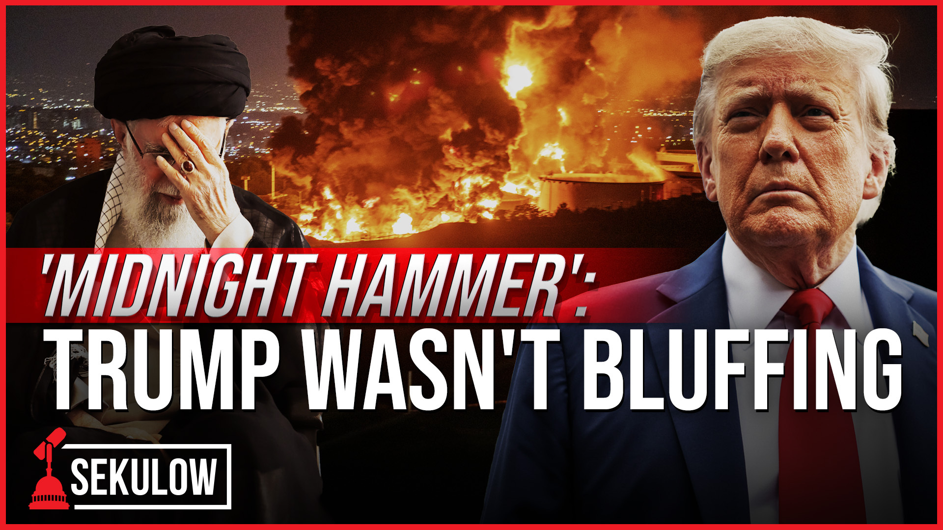 'MIDNIGHT HAMMER': Trump Wasn't Bluffing