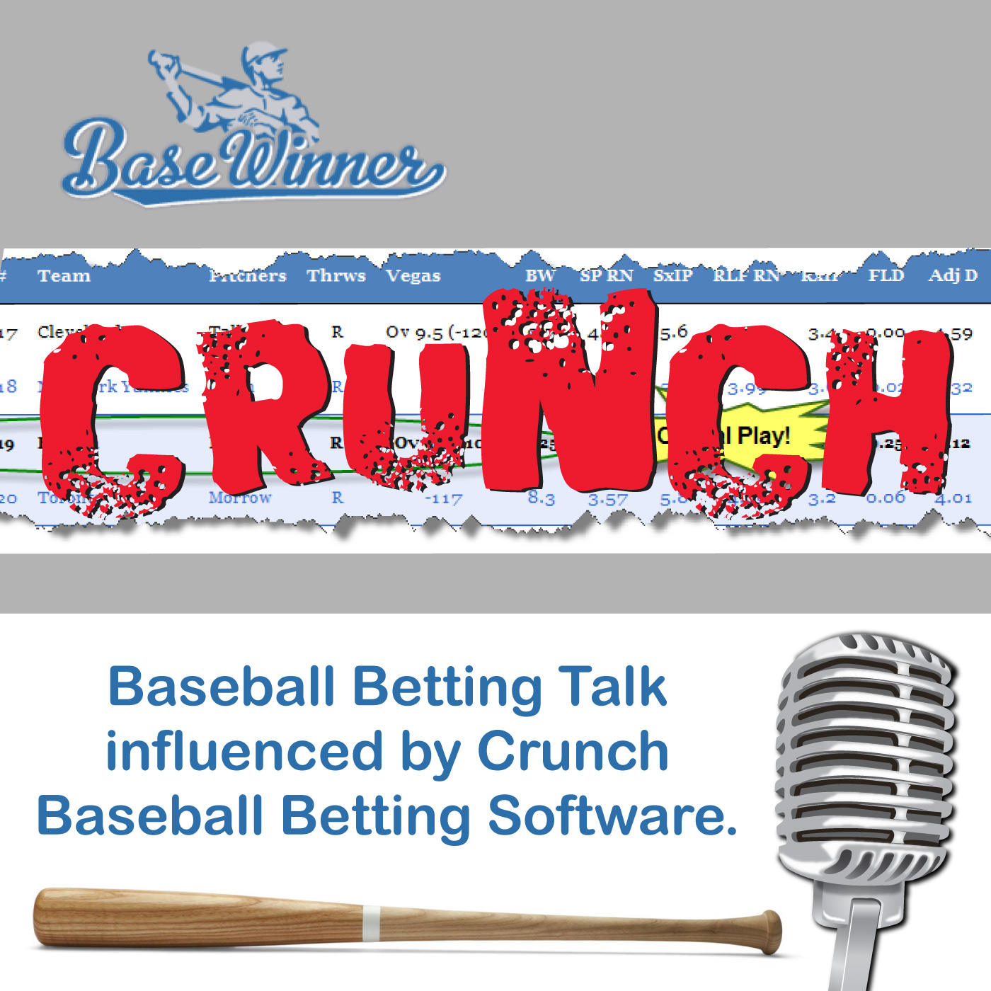 Basewinner Crunch 6-19, LAA v. TOR, LAA plate discipline and bbk plays episode artwork