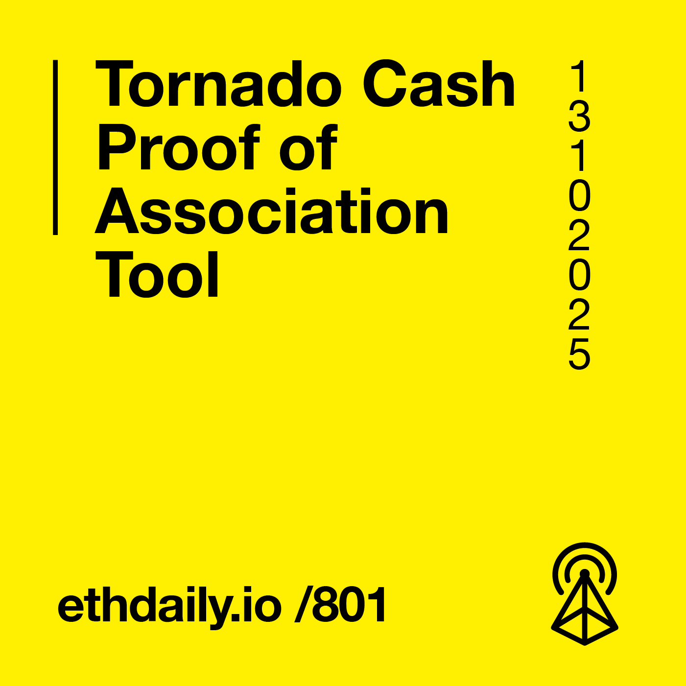 Tornado Cash Proof of Association Tool