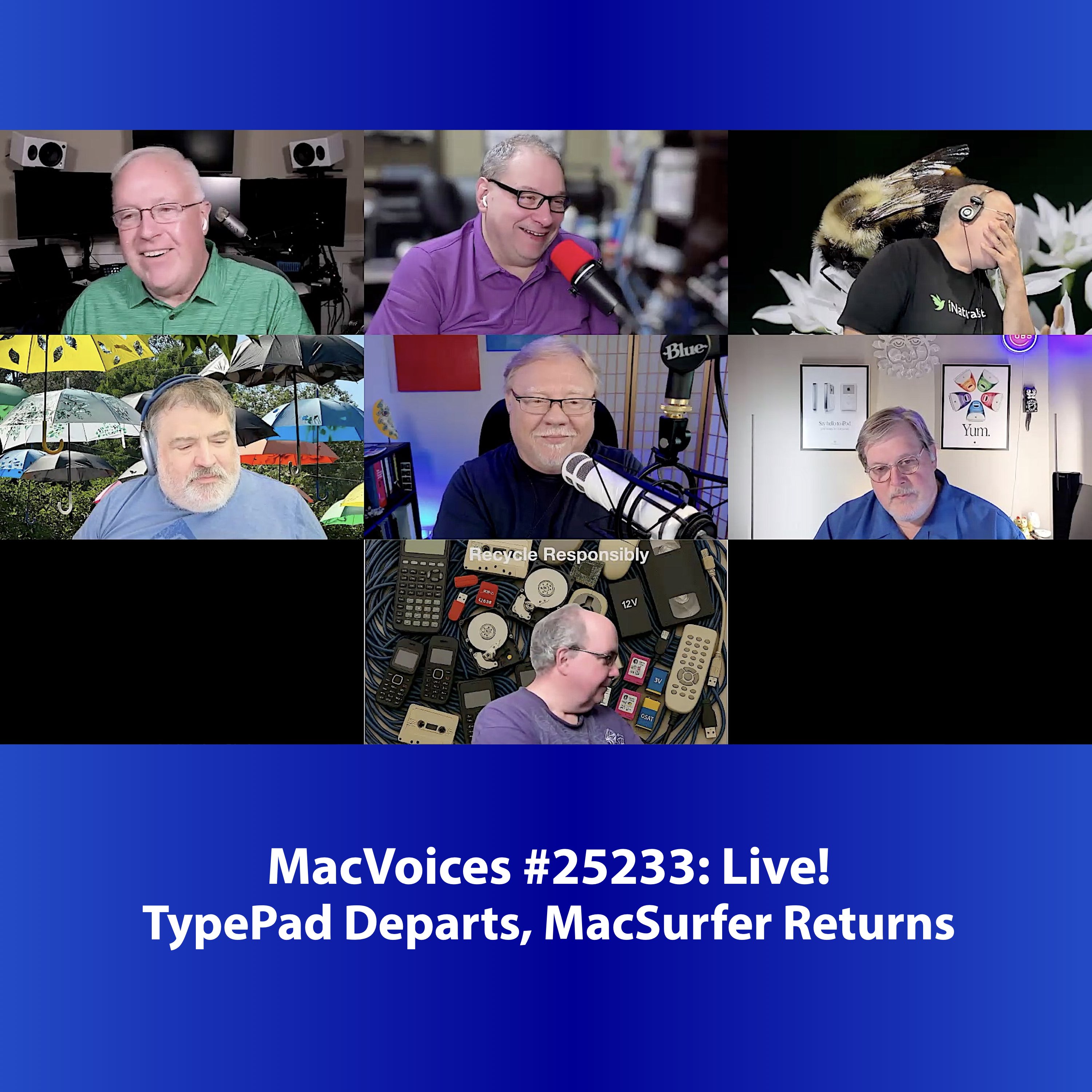 MacVoices #25233: Live! - TypePad Departs, MacSurfer Returns