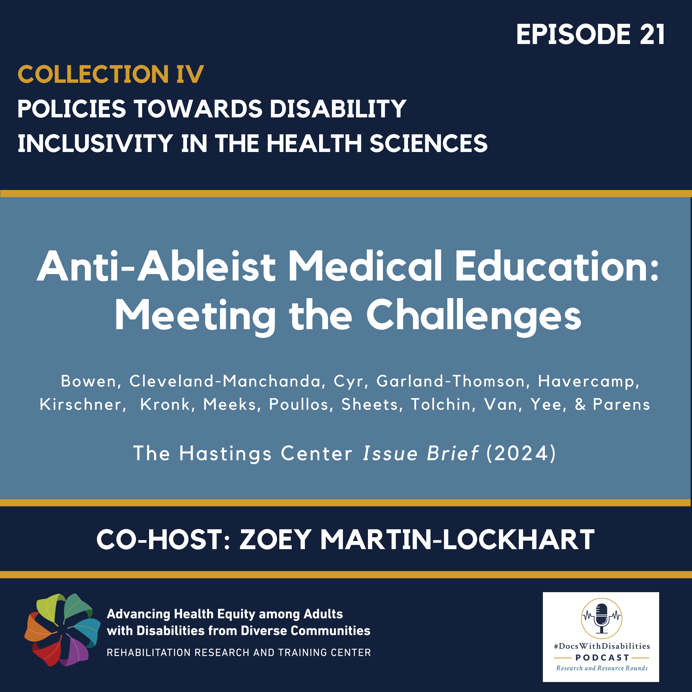 DocsWithDisabilities Research and Resource Rounds