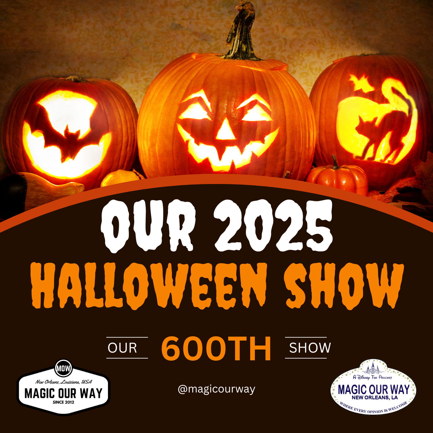 It's the 600th Episode: Our 2025 Halloween Show!