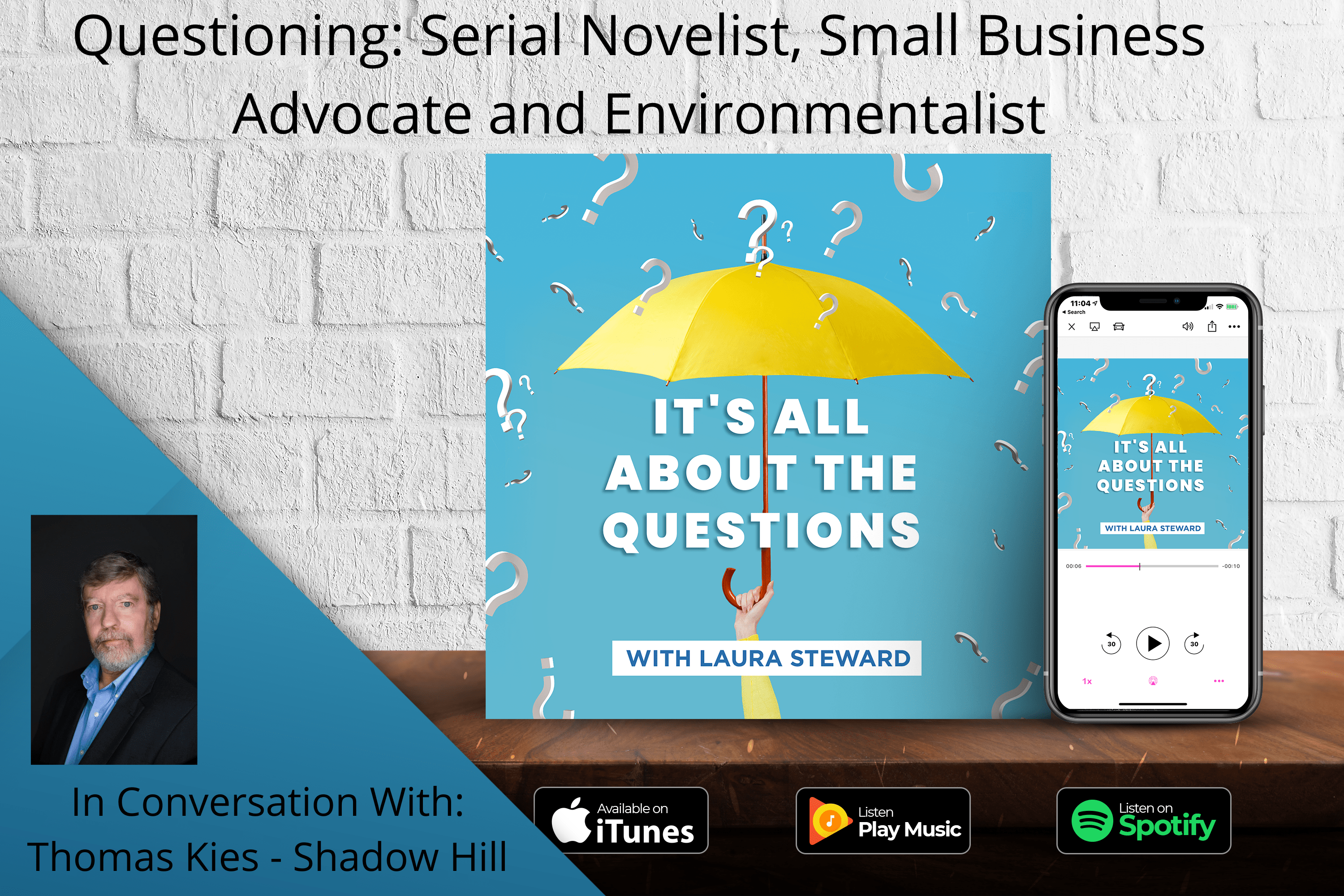 Shadow Hill - Thomas Kies - Novelist, Small Business Advocate and Environmentalist