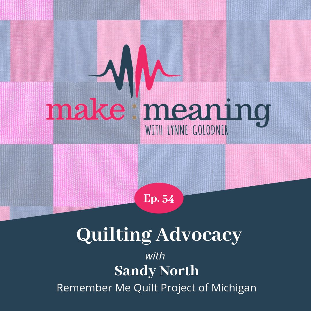 Episode 54 - Quilting Advocacy with Sandy North