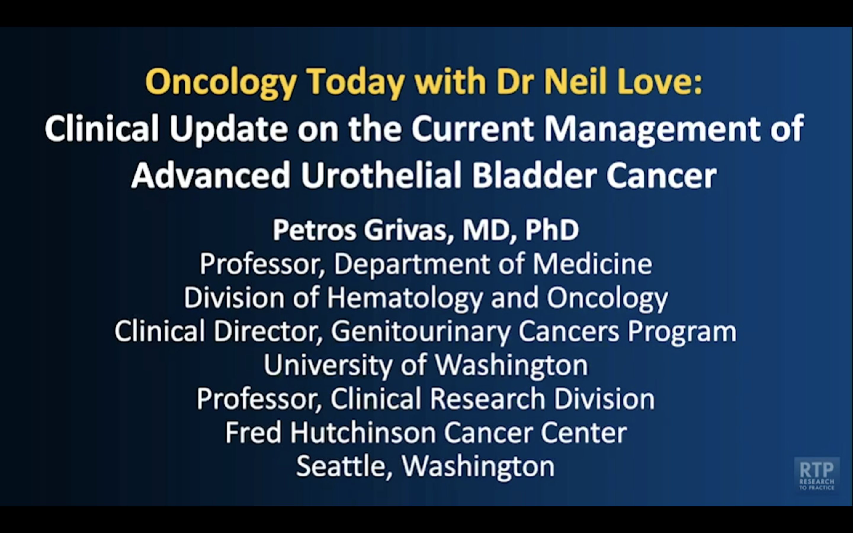 Research To Practice | Oncology Videos