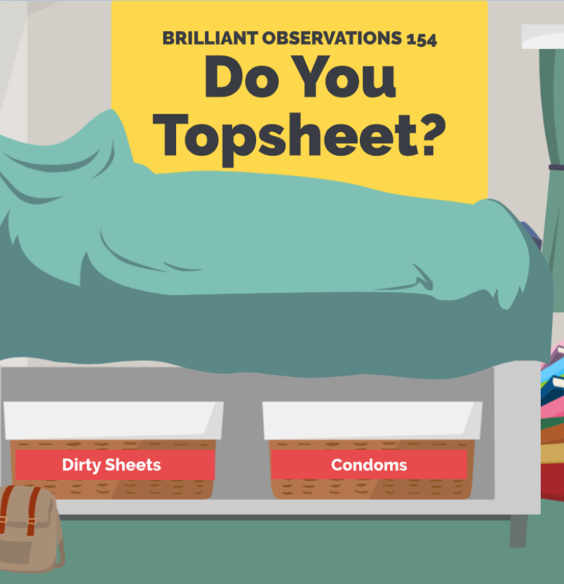 Do You Topsheet?  |  Brilliant Observations 154