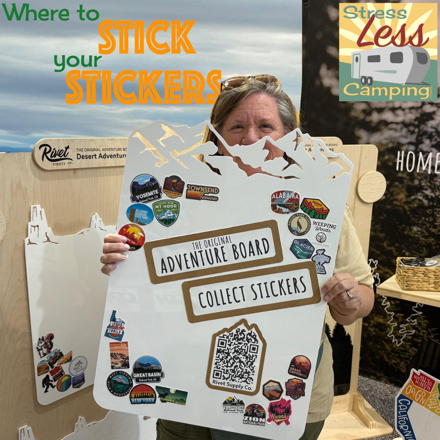 Where to stick your travel stickers so you can stick with them Where to stick your travel stickers so you can stick with them