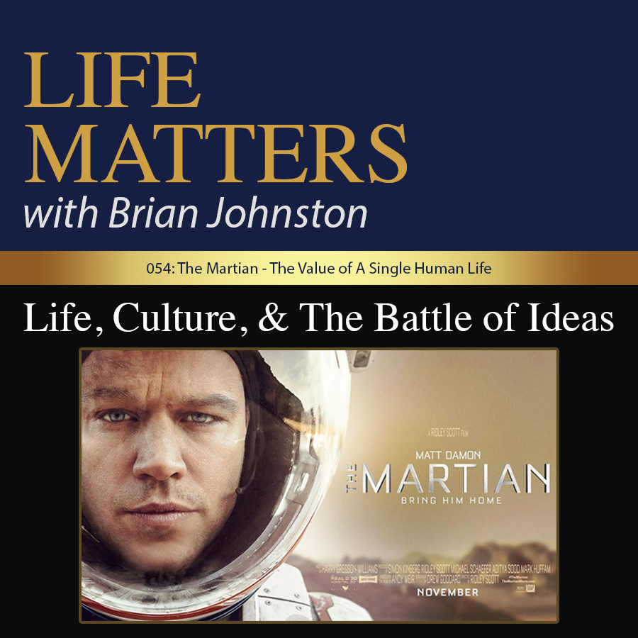 cover of episode 054: The Martian - The Value of A Single Human Life