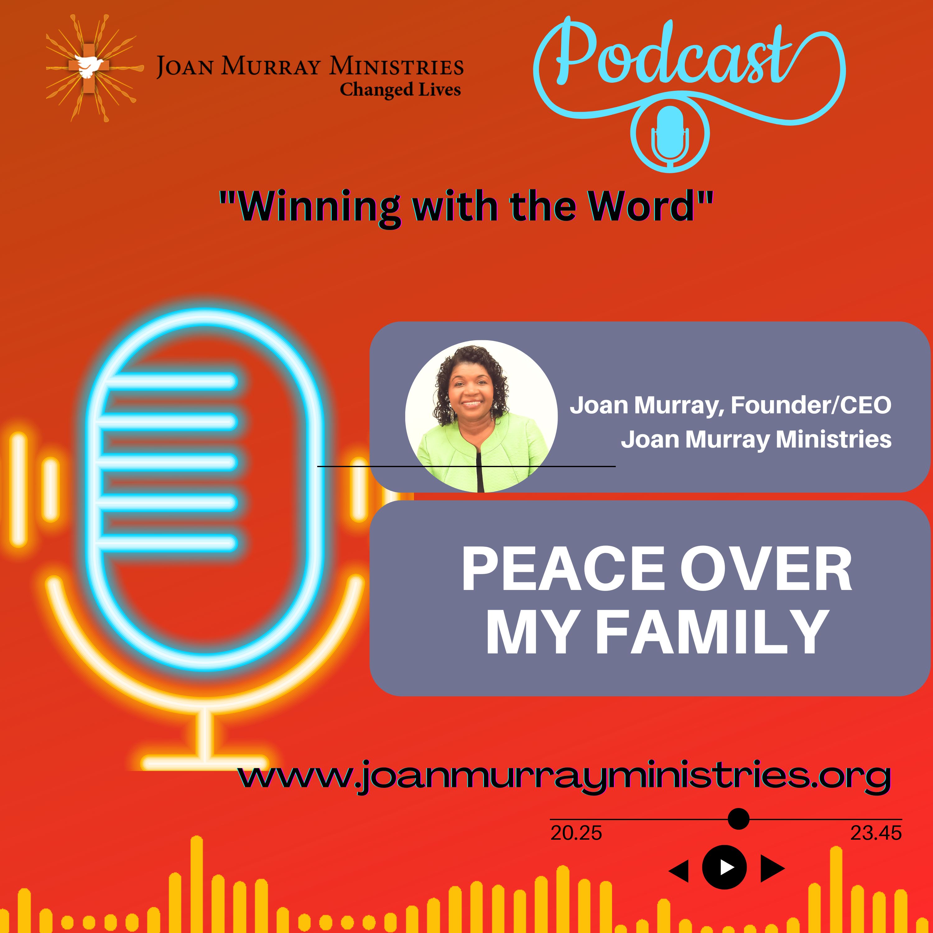 PEACE OVER MY FAMILY