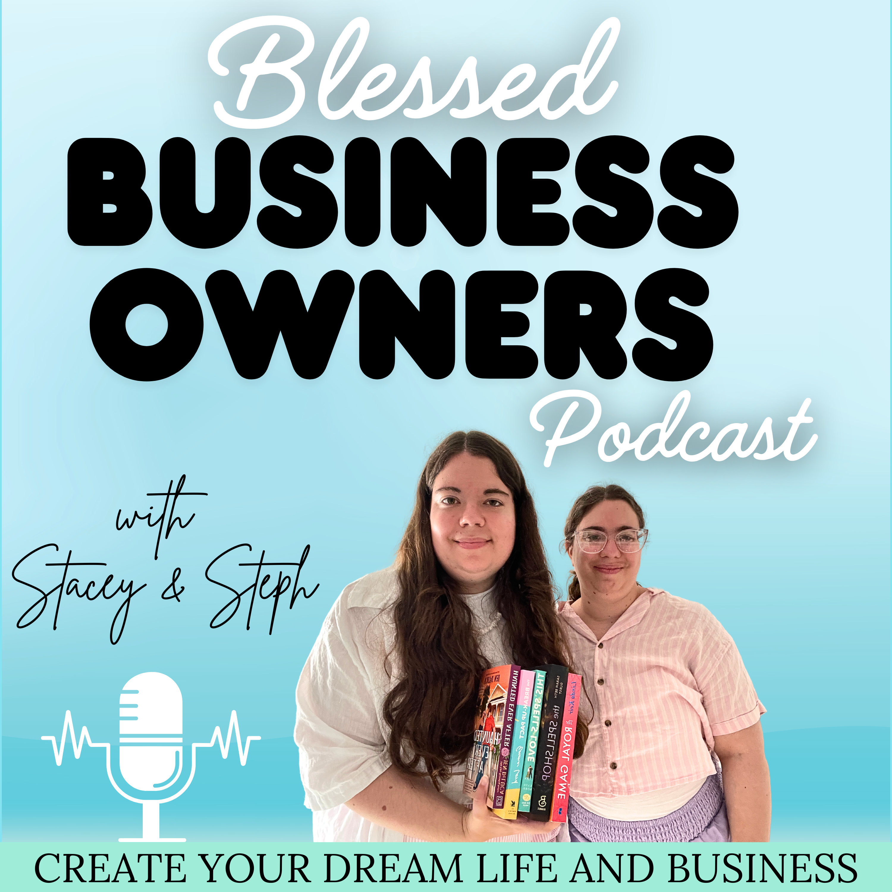 Blessed Business Owners Podcast | Start an Online Business, Work From Home, Christian Women, Twin Booked Media, Authors