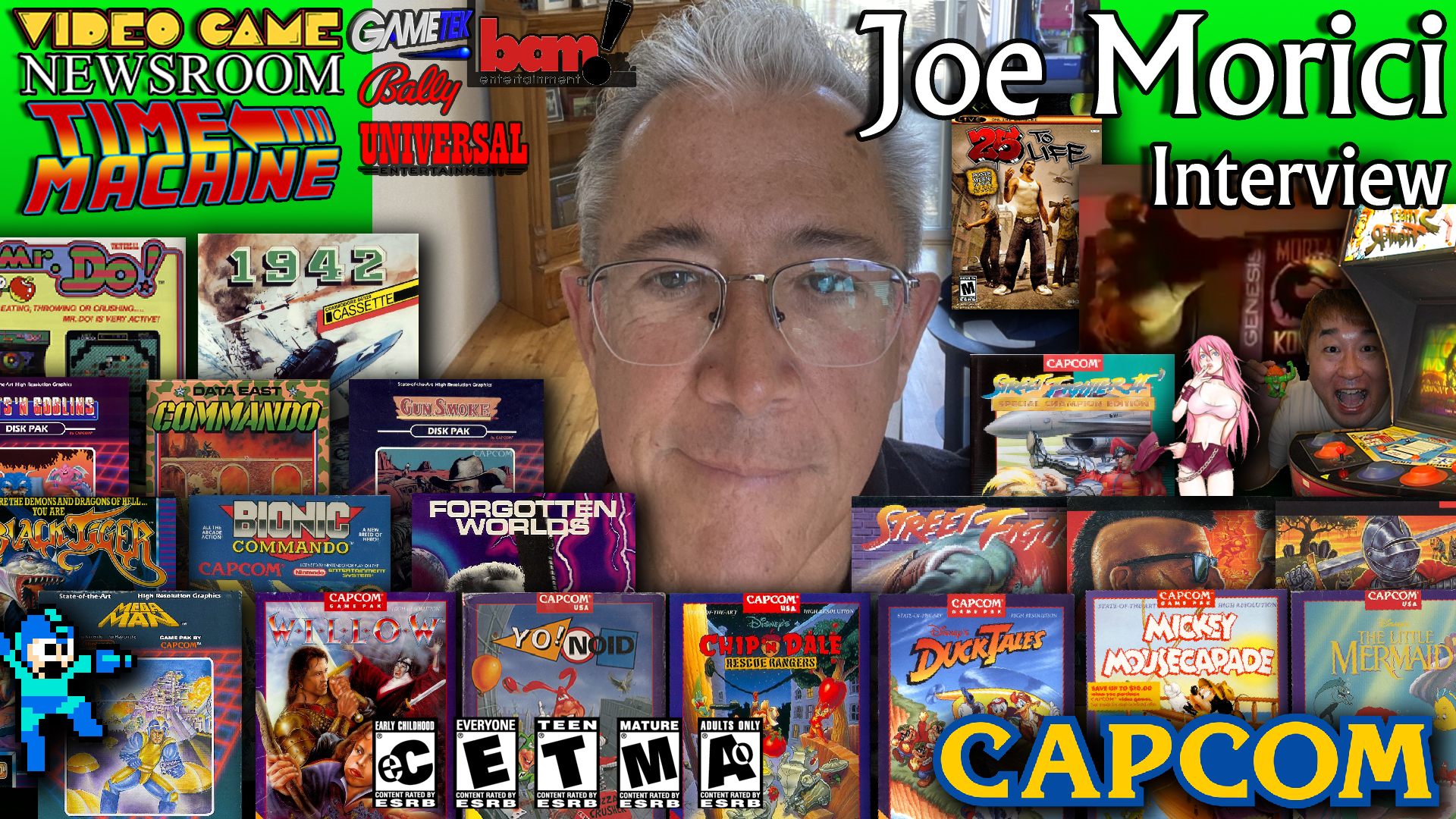 Video Game Newsroom Time Machine