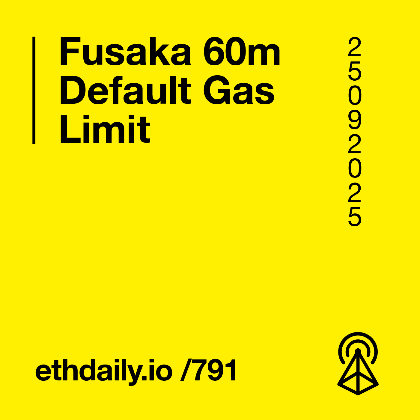 Fusaka 60m Default Gas Limit