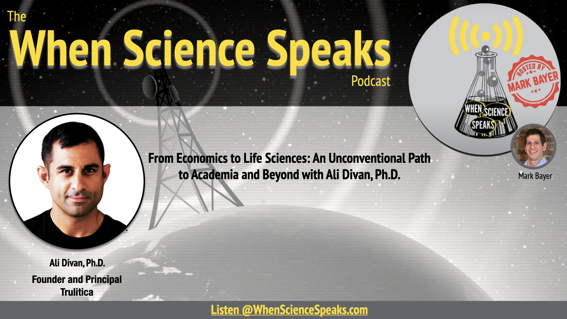 From Economics to Life Sciences: An Unconventional Path to Academia and Beyond with Ali Divan, Ph.D.