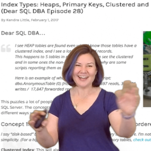 Dear SQL DBA