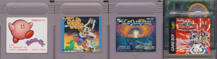 GameBoy Crammer #24: KIRBY’S DREAM LAND, GEM GEM, COSMO TANK & SUPER ROBOT PINBALL
