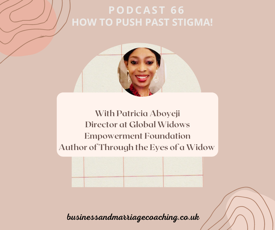 HOW TO PUSH PAST STIGMA!