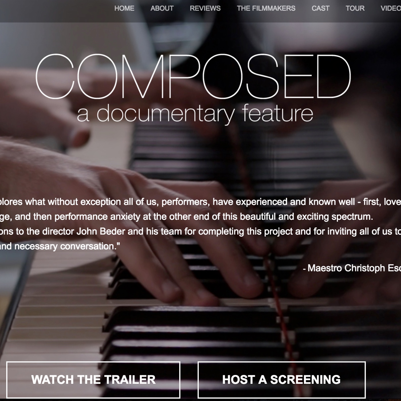 308: Composed: A Performance Anxiety Documentary