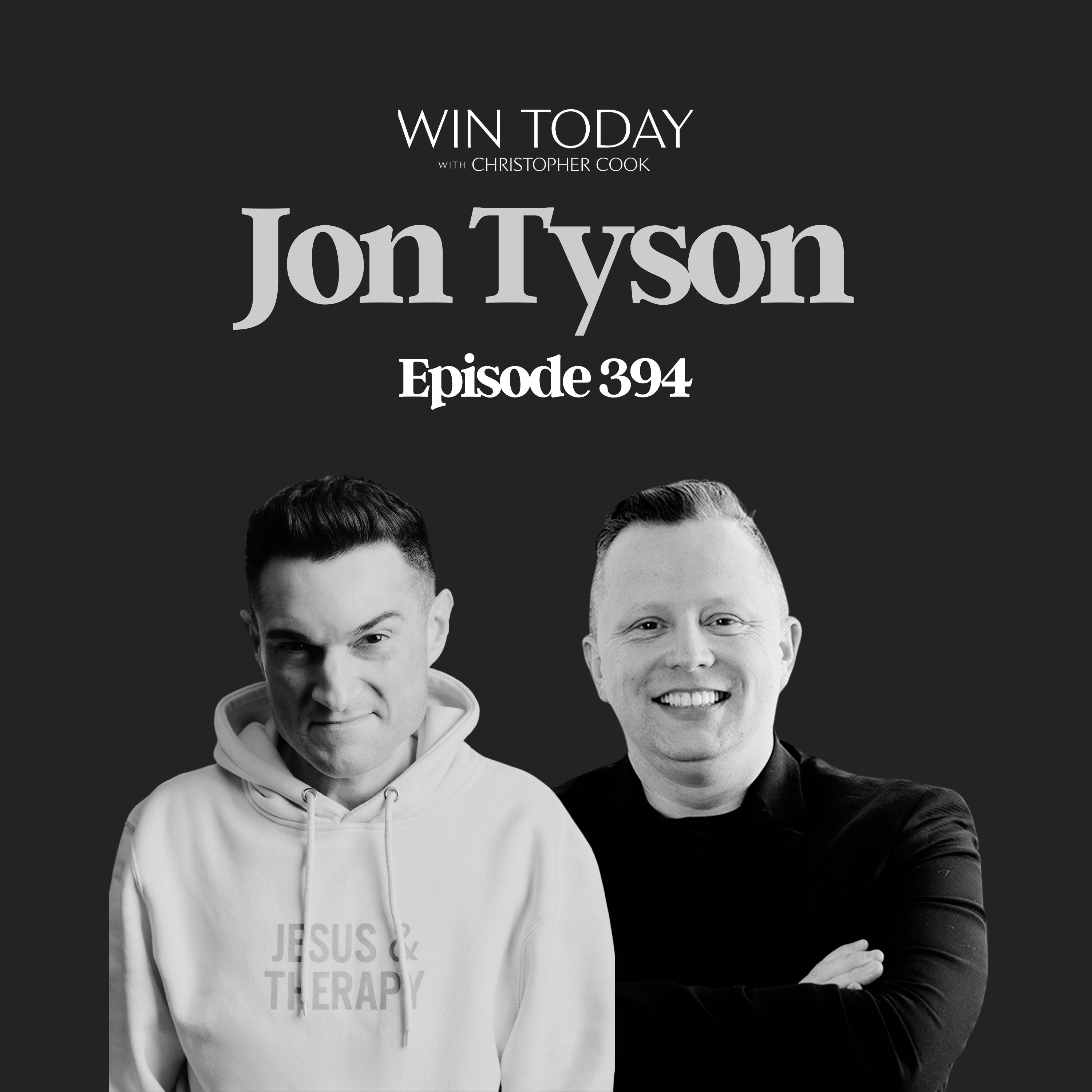 394: Jon Tyson on Breaking the Hold of Apathy, Our Crisis of Meaning, Being Formed in Private, and the Joyful Pursuit of Sacrificial Responsibility in an Age of Narcissism and Self-Obsession