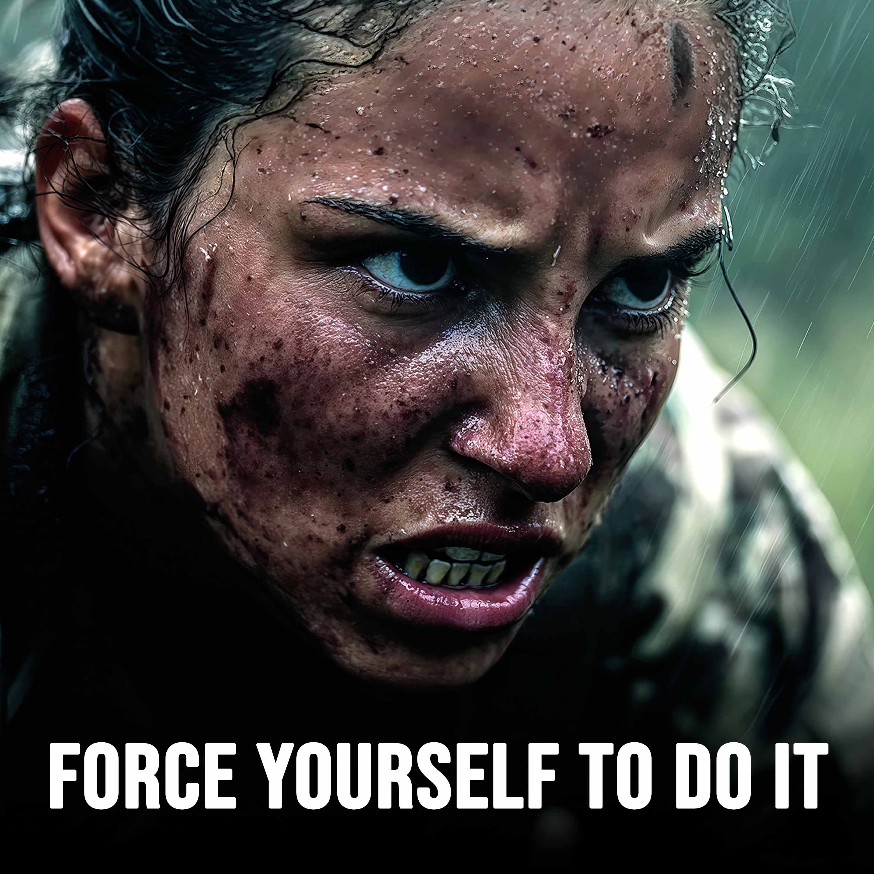 FORCE YOURSELF TO DO IT