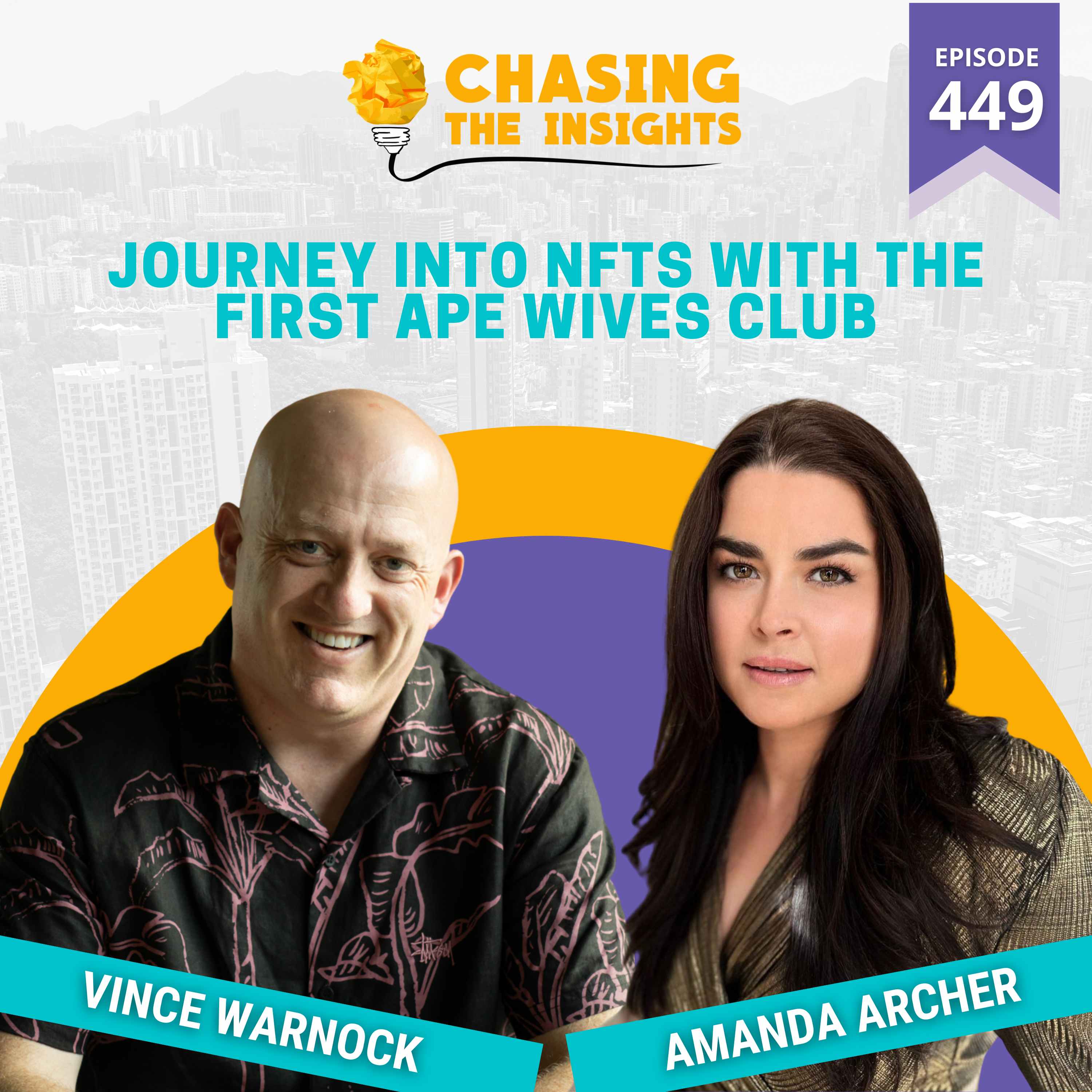 EP449 - Amanda Archer on her journey into NFTs and the first ape wives club