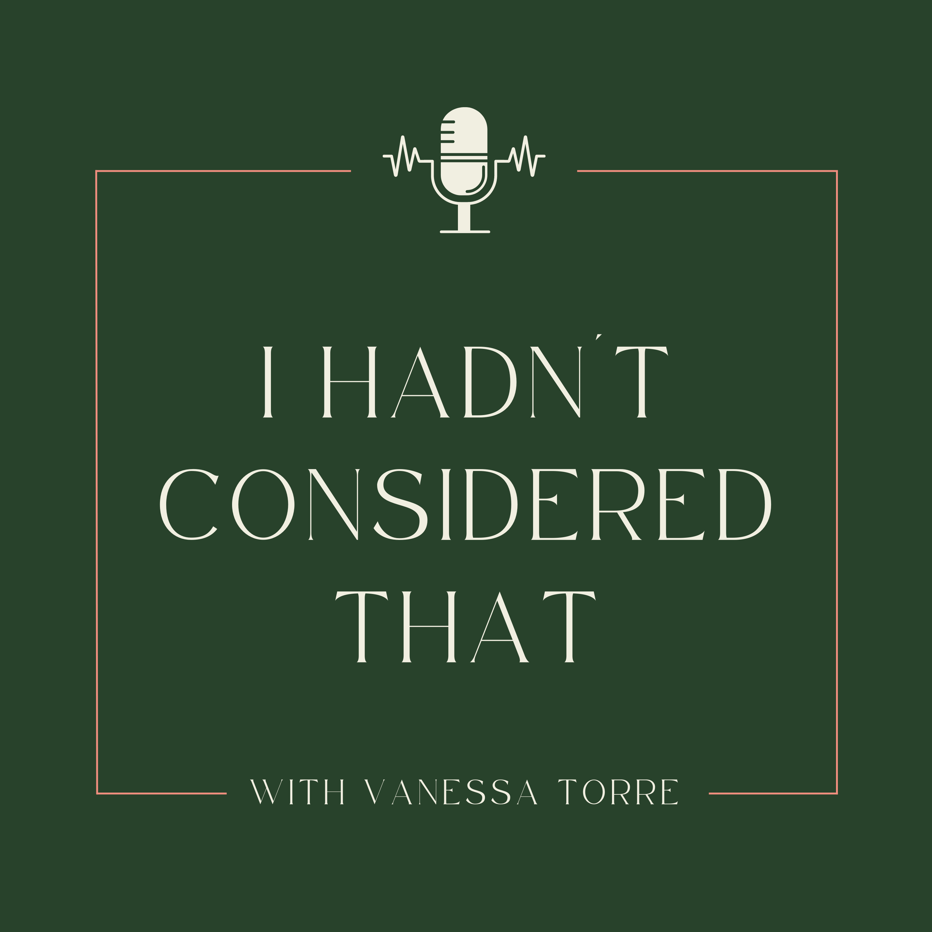 I Hadn\'t Considered That