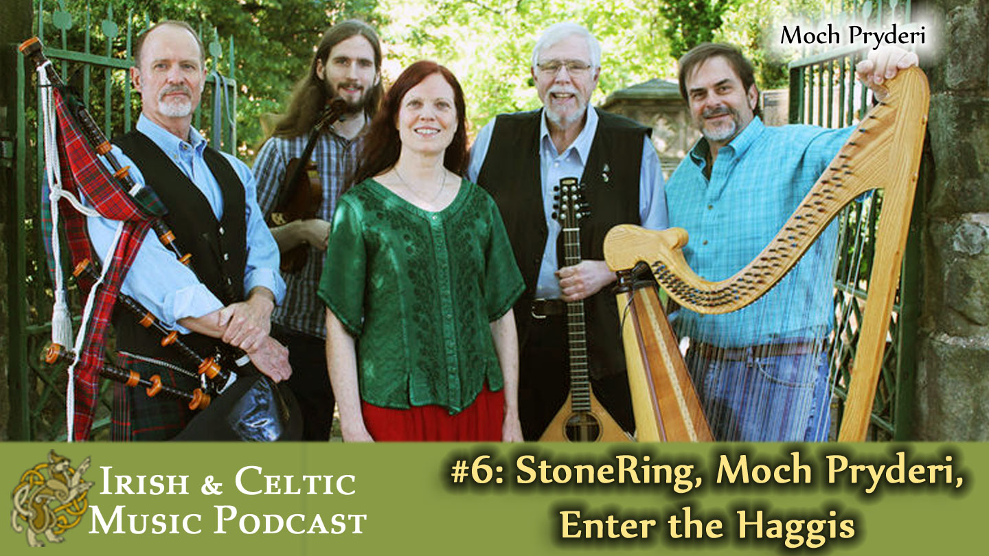 cover of episode Indie Celtic Music #6: Moch Pryderi, Enter the Haggis, Eric Benson, 3 Pints Gone, Patched Hats, Ali Benson
