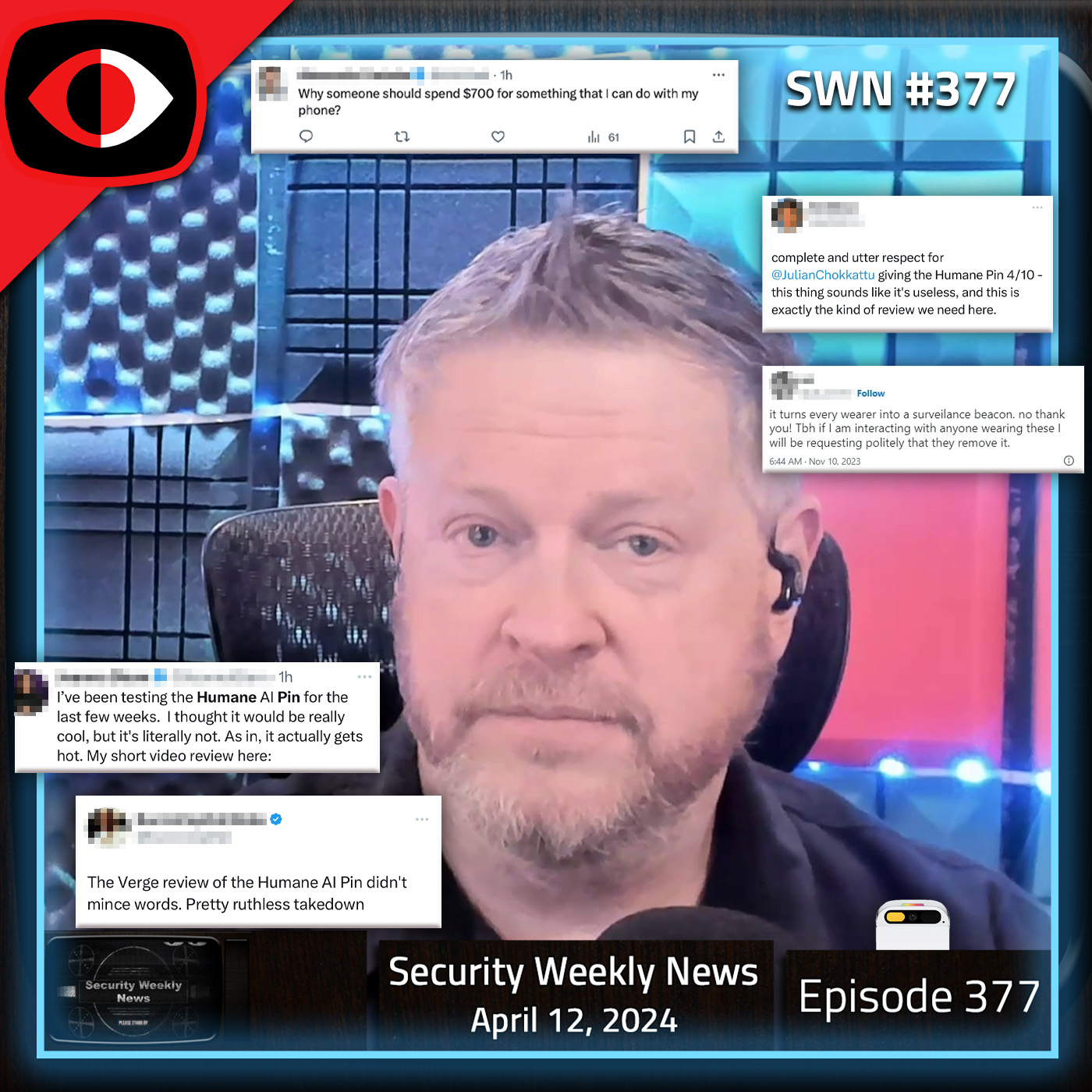 Combadges, SISENSE, Microsoft, CISA, Lastpass, Palo Alto, Broadband, Aaran and More - SWN #377