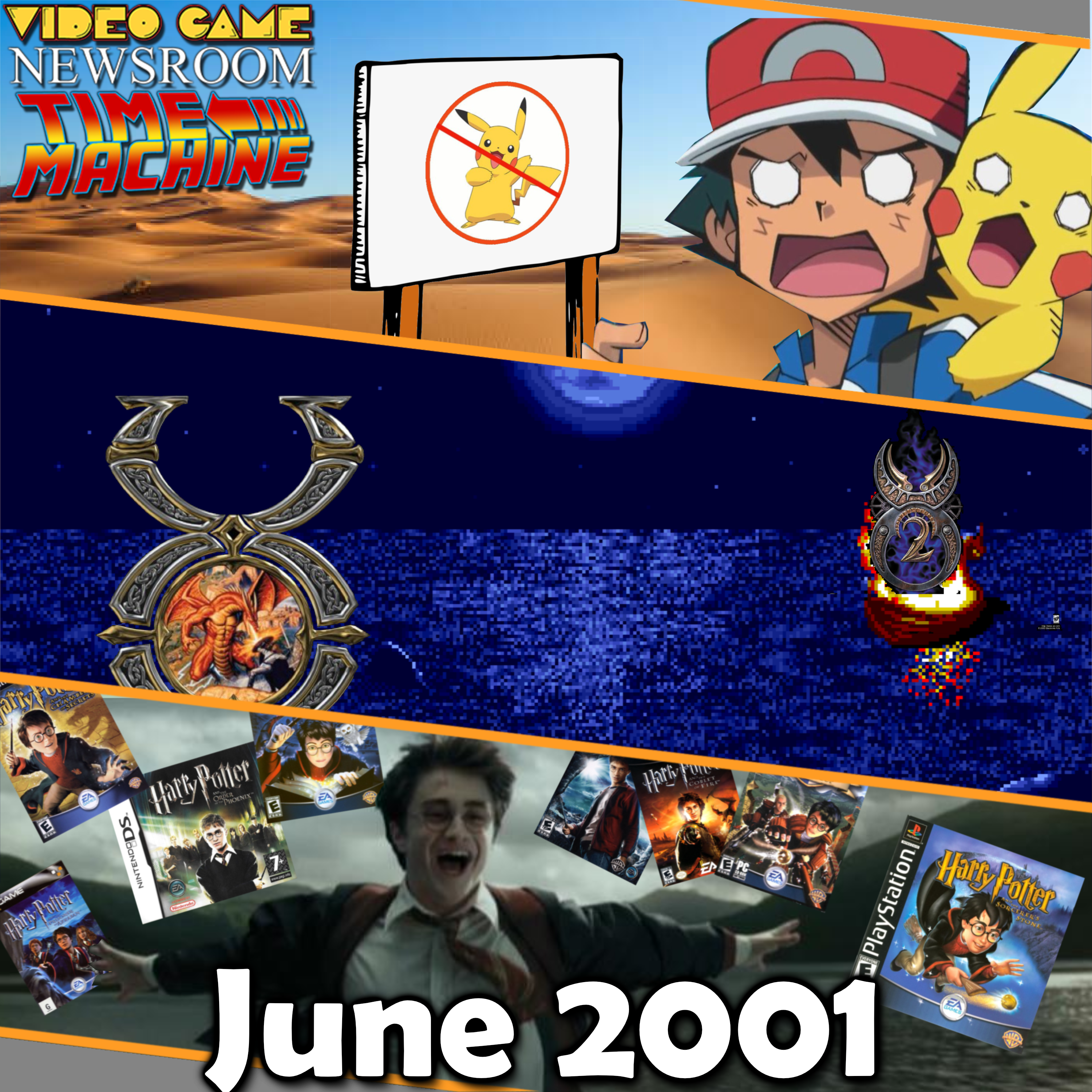 Video Game Newsroom Time Machine