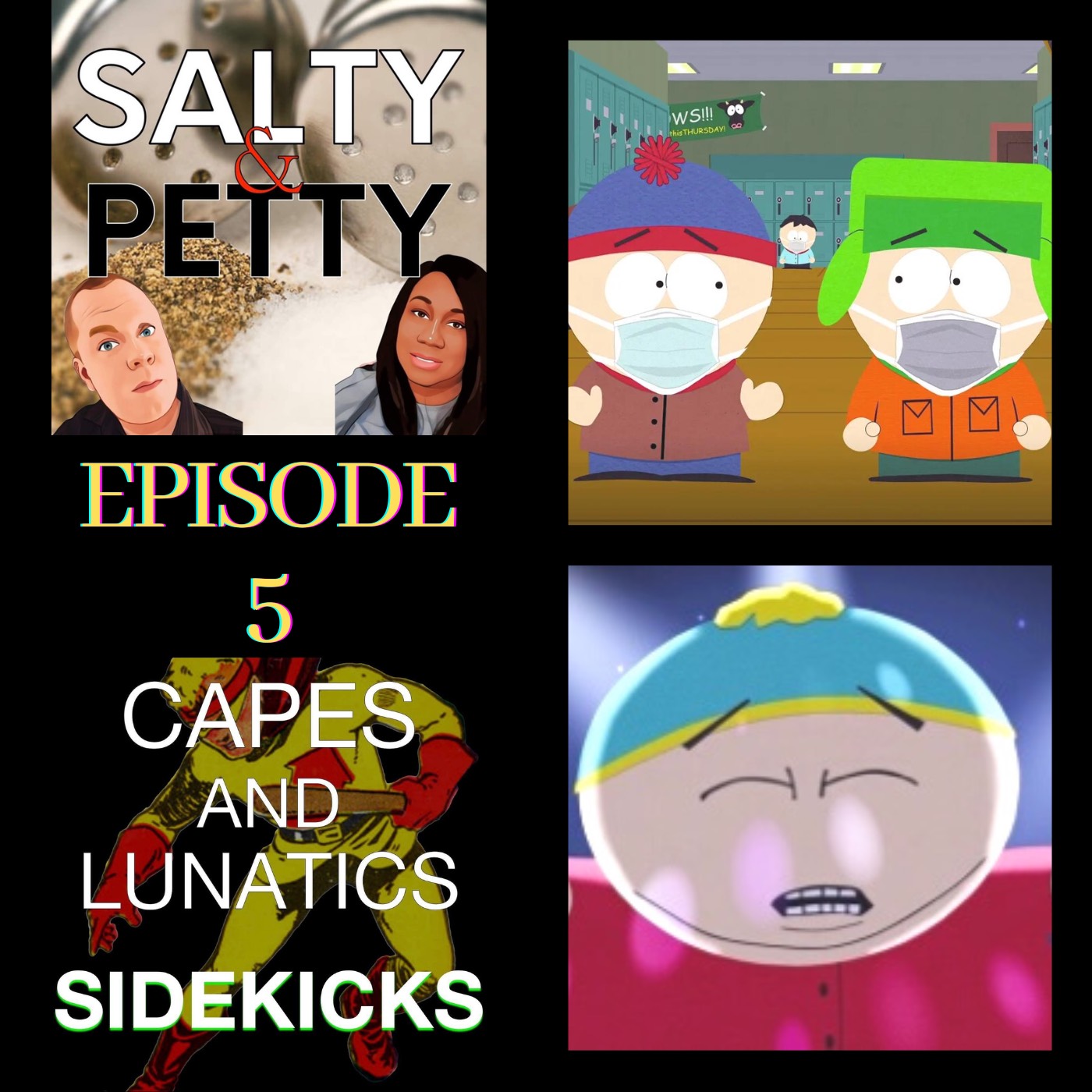 Capes & Lunatics Sidekicks Podcast