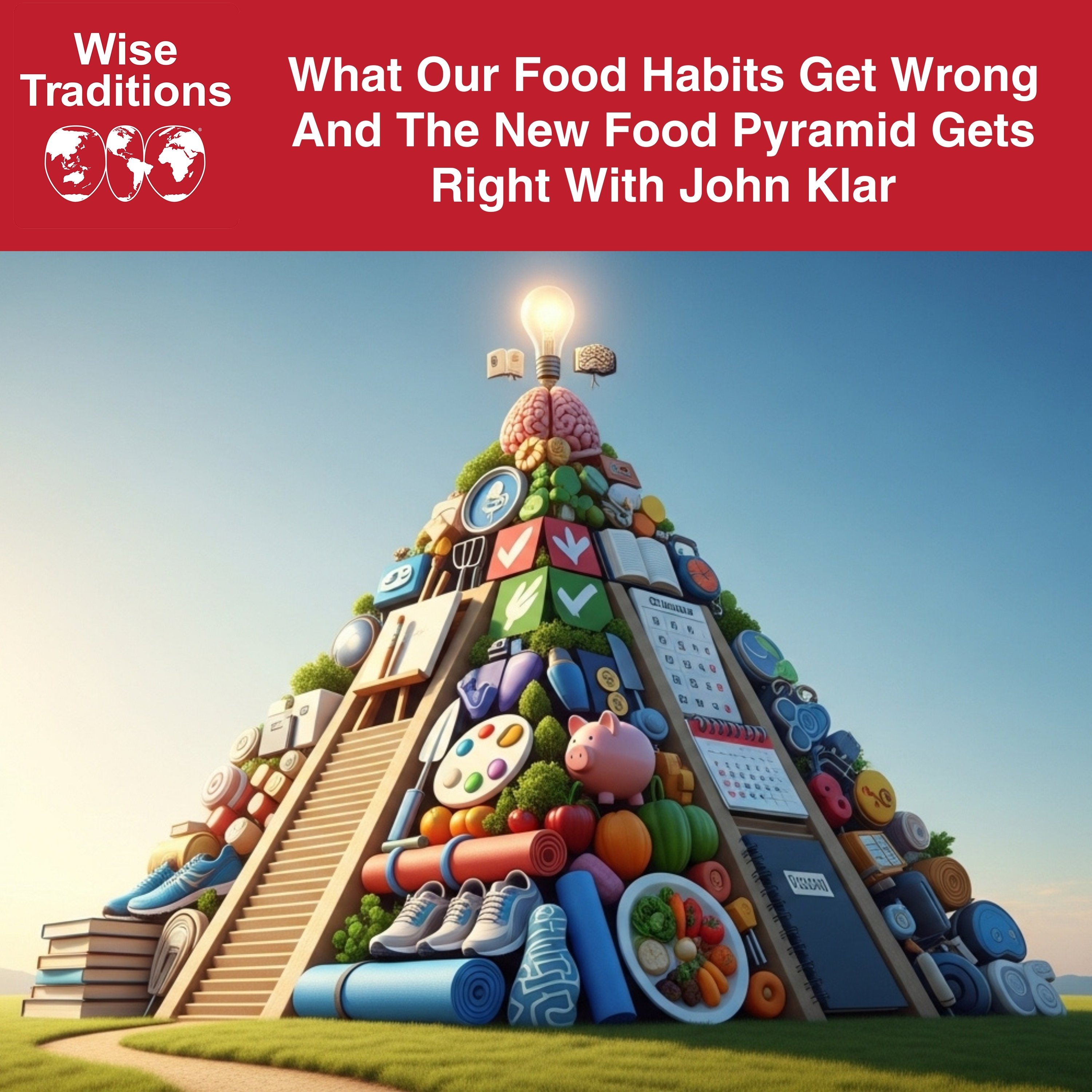 565: What Our Food Habits Get Wrong And The New Food Pyramid Gets Right With John Klar
