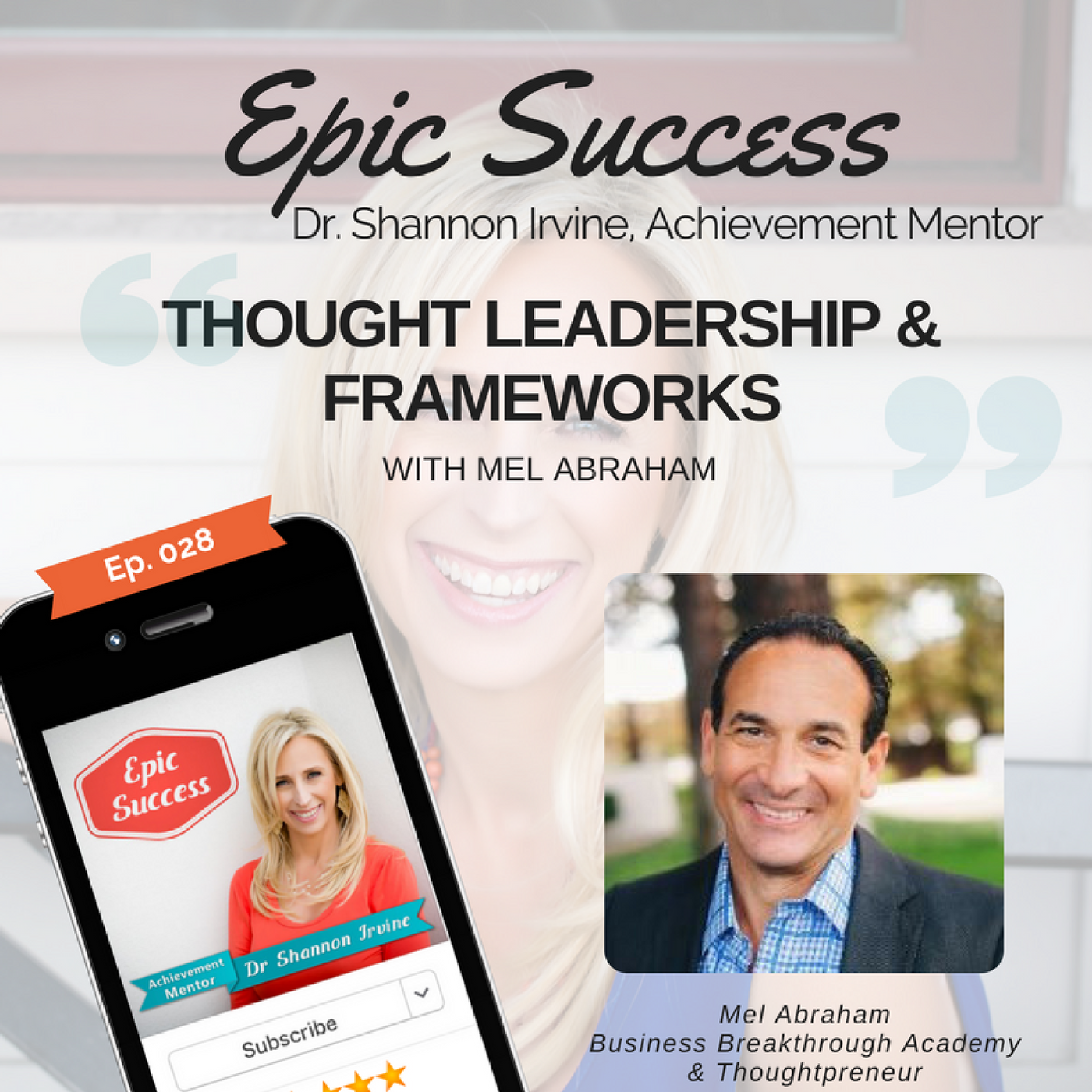 Epic Success with Dr Shannon Irvine