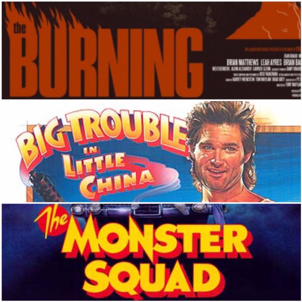 Week 013: (The Monster Squad (1987), The Burning (1981), Big Trouble in Little China (1986))