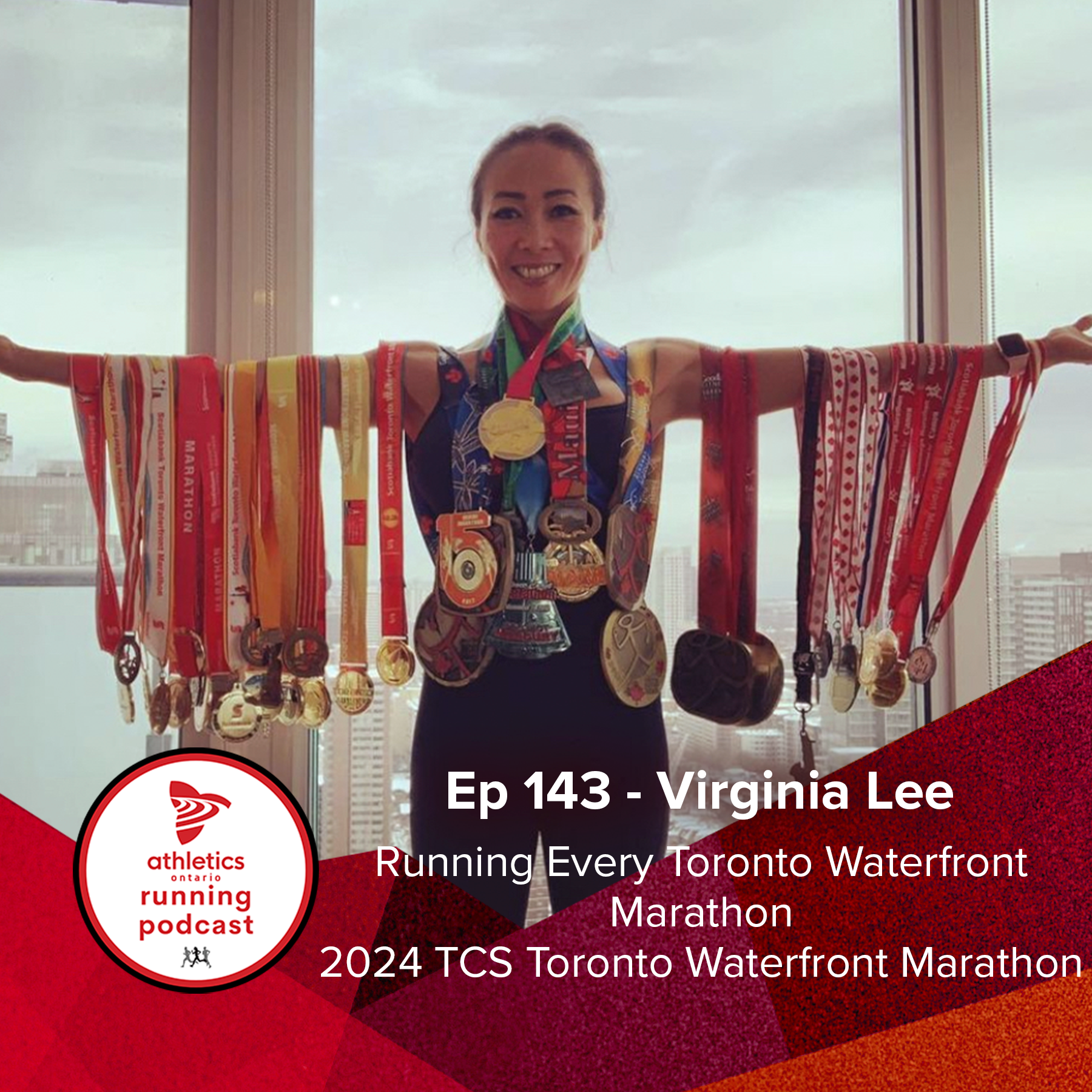 EP 143: Virginia Lee, Running Every Toronto Waterfront Marathon - 2024 TCS Toronto Waterfront Marathon