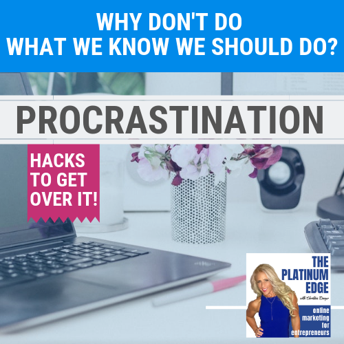 PROCRASTINATION - How to Do the Work When You Don't Feel Like It