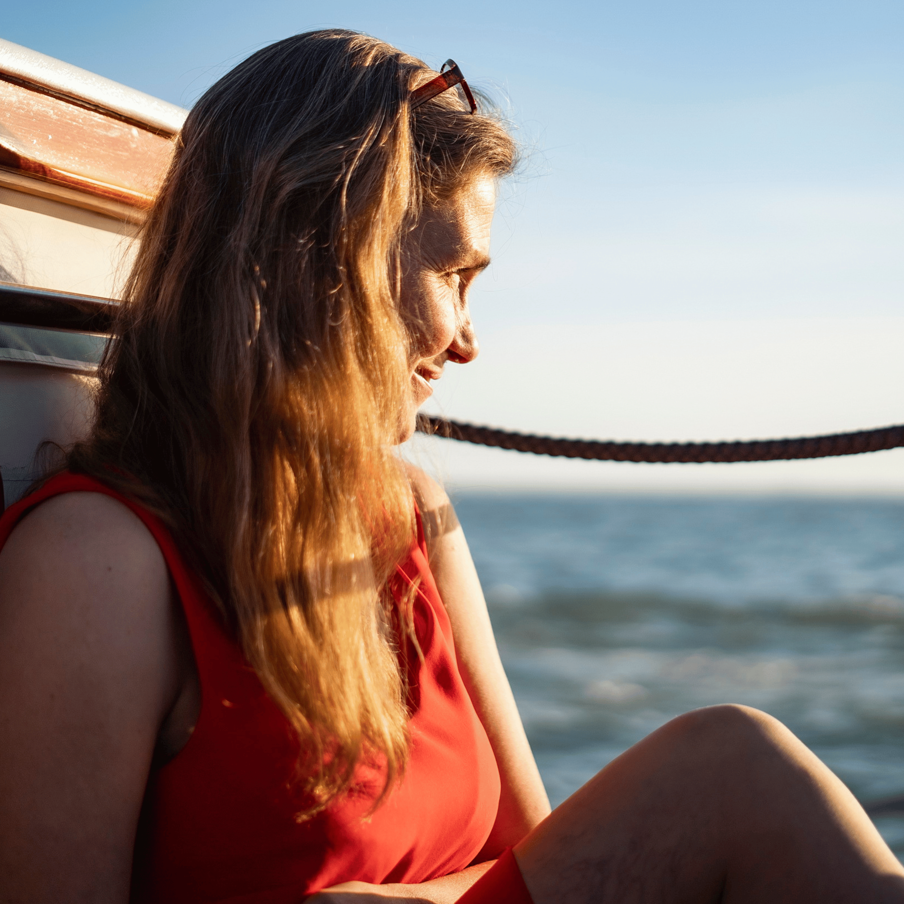 Glück, geil, erfüllt