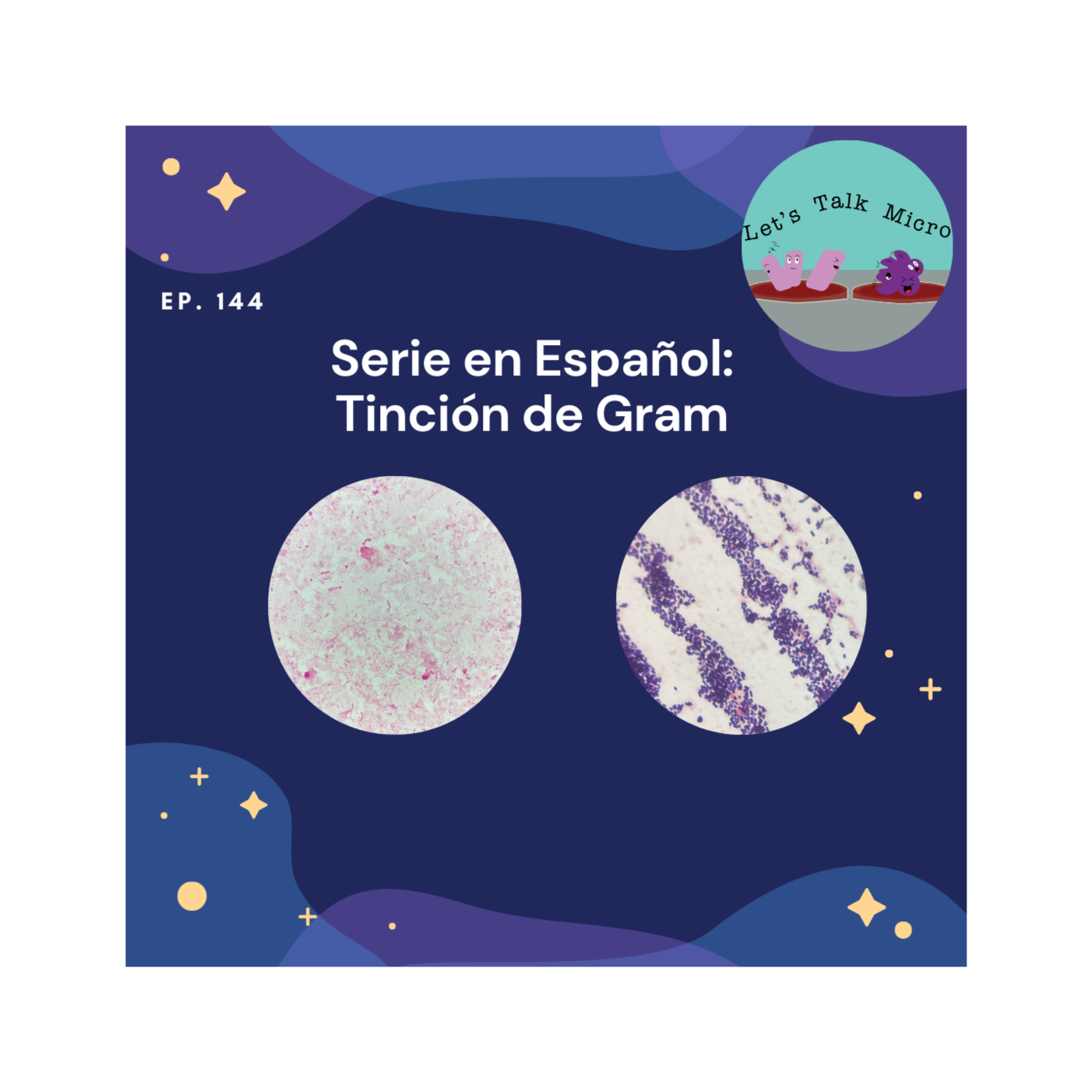144: Serie en Español: Tinción de Gram