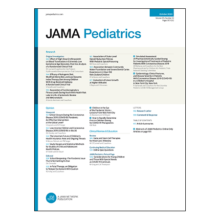 JAMA Pediatrics Editors\' Summary