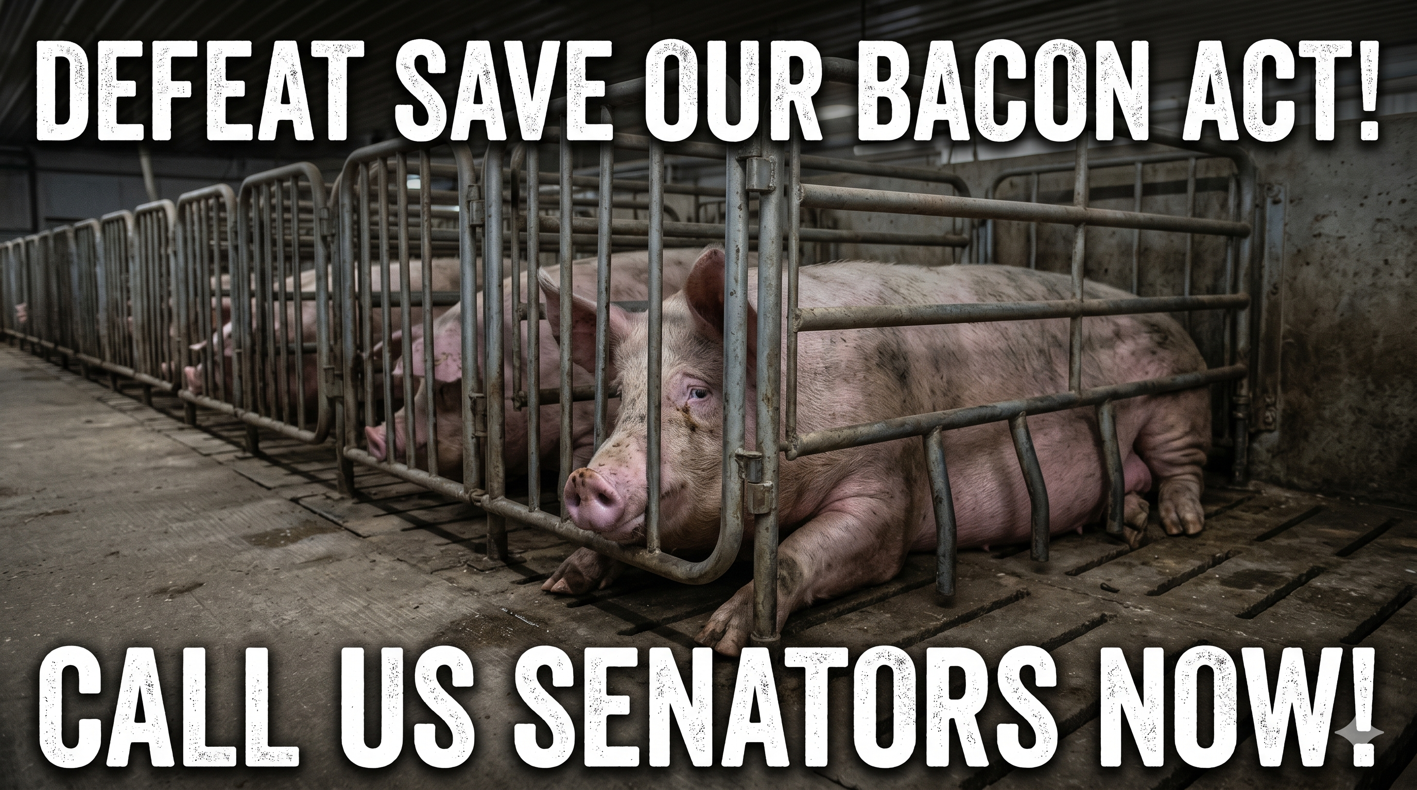 URGENT: Stop the Save Our Bacon Act NOW