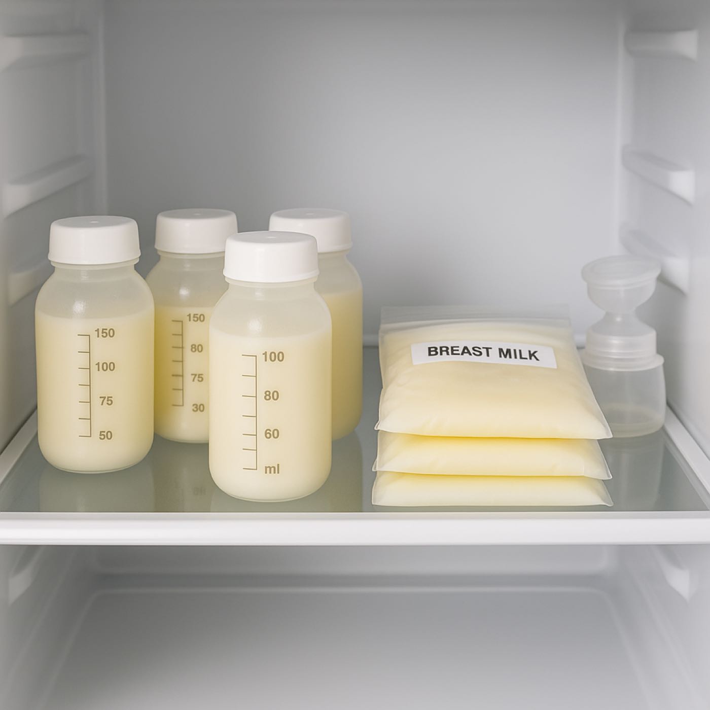 799. Combining Breastmilk Collected in Shells Over Three Days to Feed a Healthy Infant