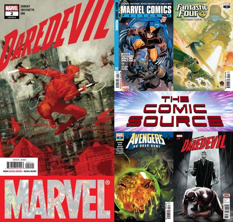 Daredevil #2, Fantastic Four #7, Avengers No Road Home #3 & More | Marvel Monday
