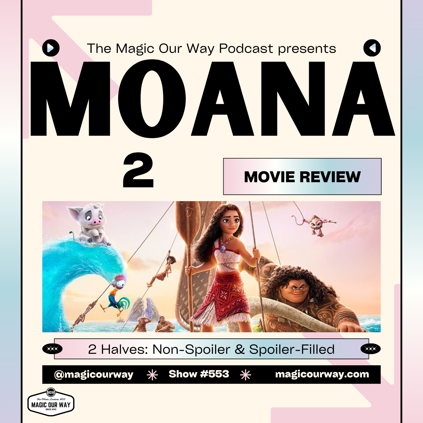 cover of episode Moana 2: A Movie Review - MOW #553