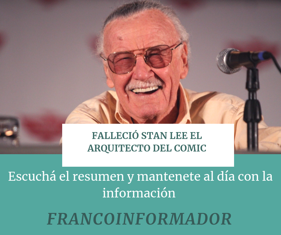 Stan Lee deja de luto a los superhéroes. La caída de Facebook y más. episode artwork