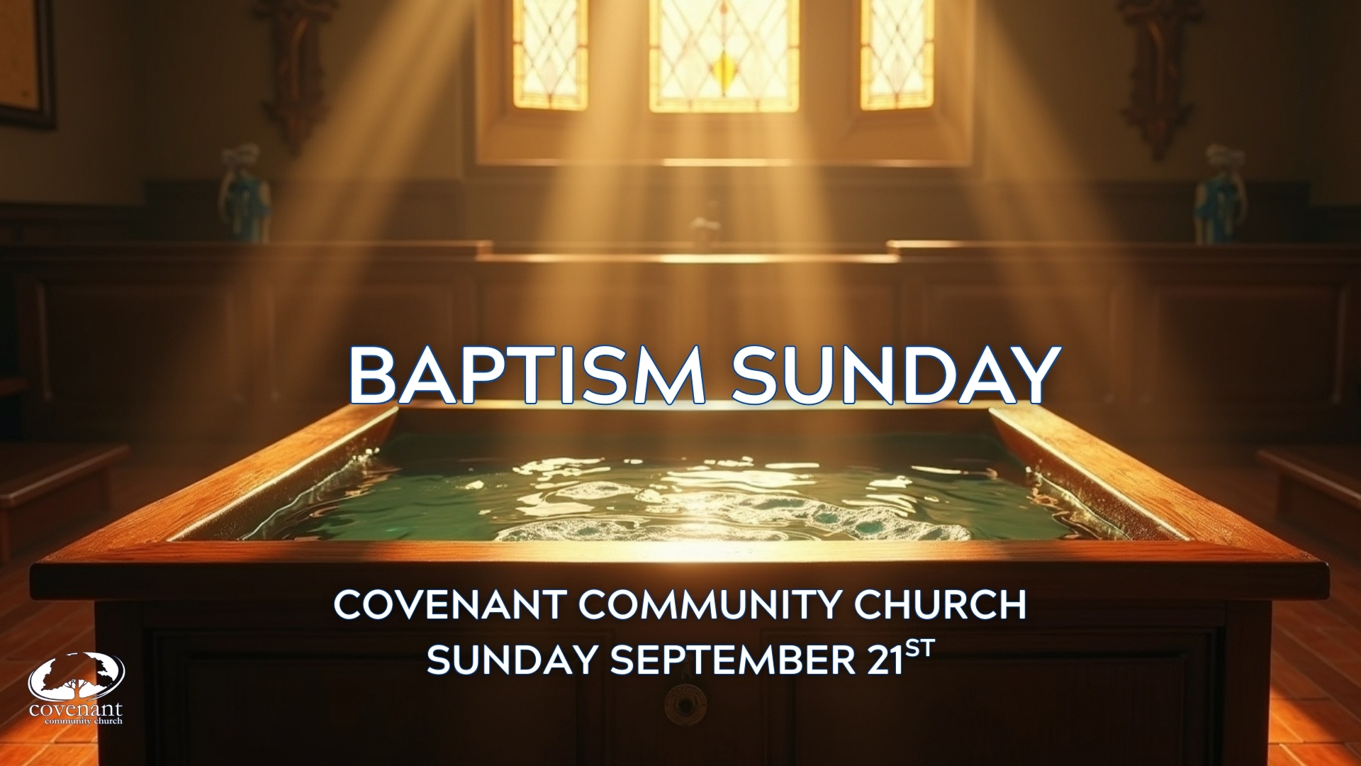 "Baptism Sunday" September 21st 2025 - Dr. Michael Knight