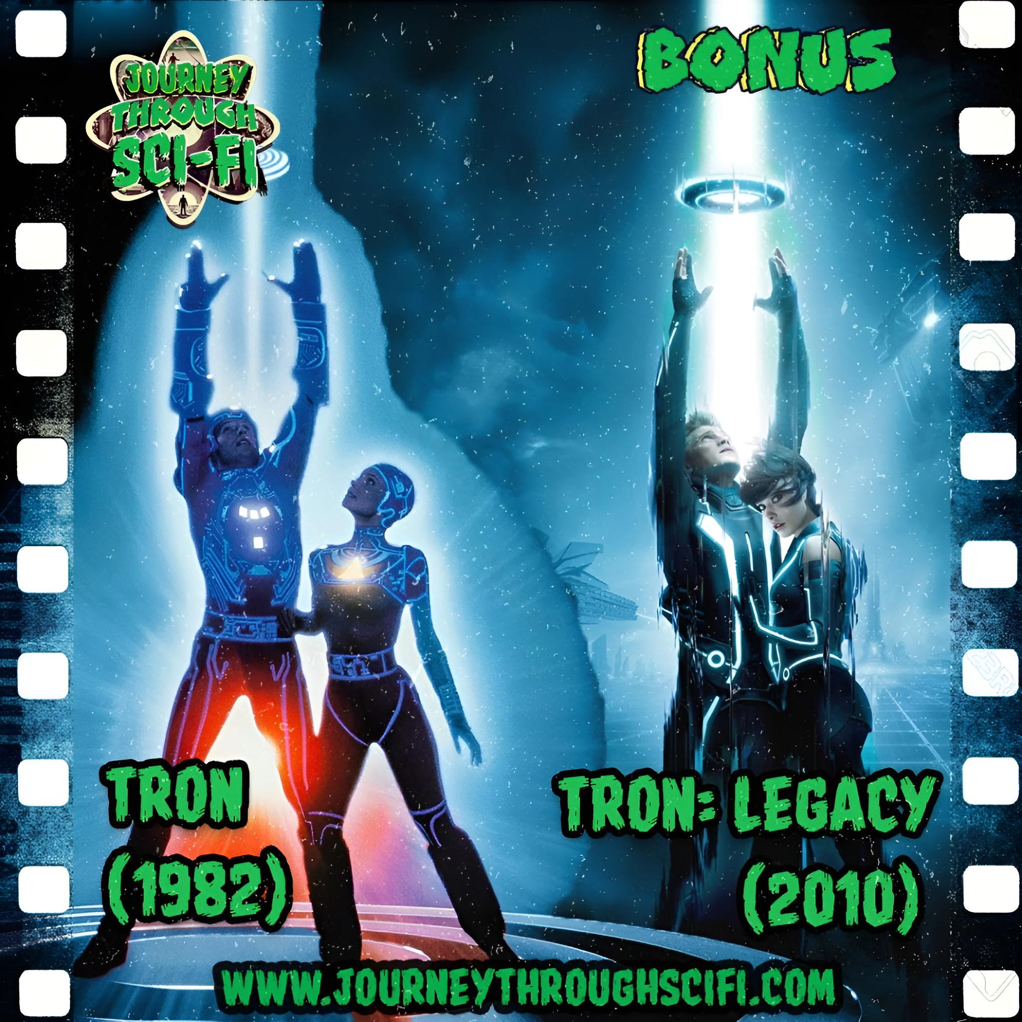 Tron (1982) & Tron: Legacy (2010): Inside the Machine