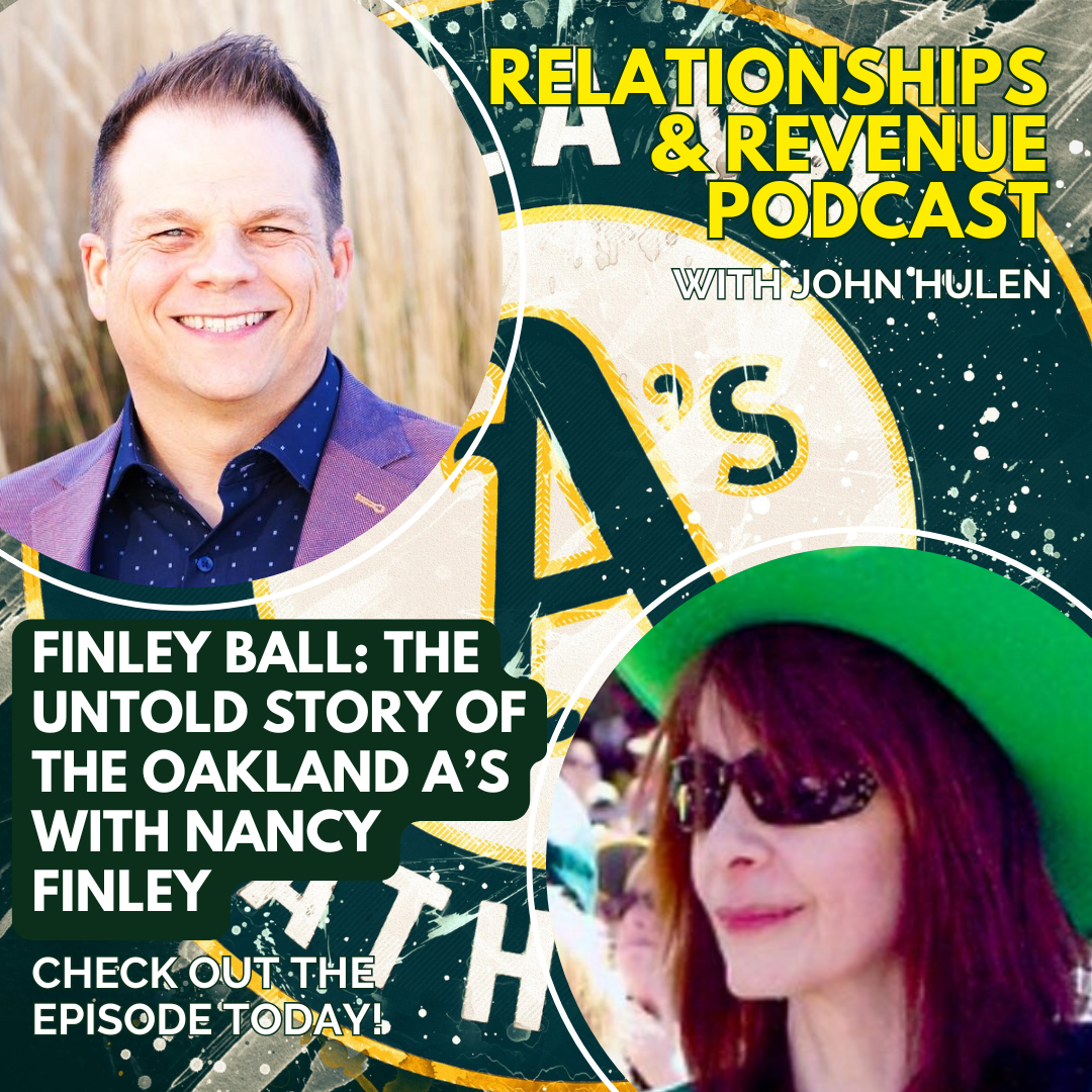 Episode 280 Finley Ball: The Untold Story of the Oakland A’s with Nancy Finley