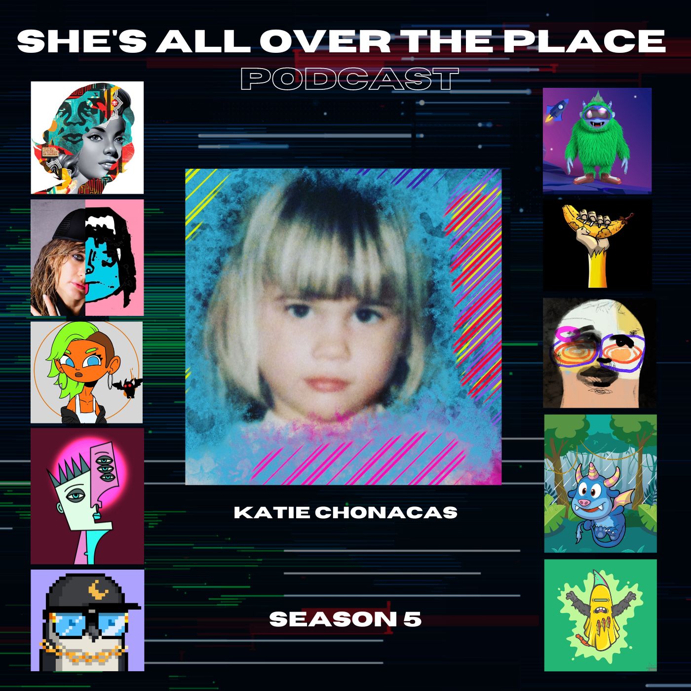 She\'s All Over the Place