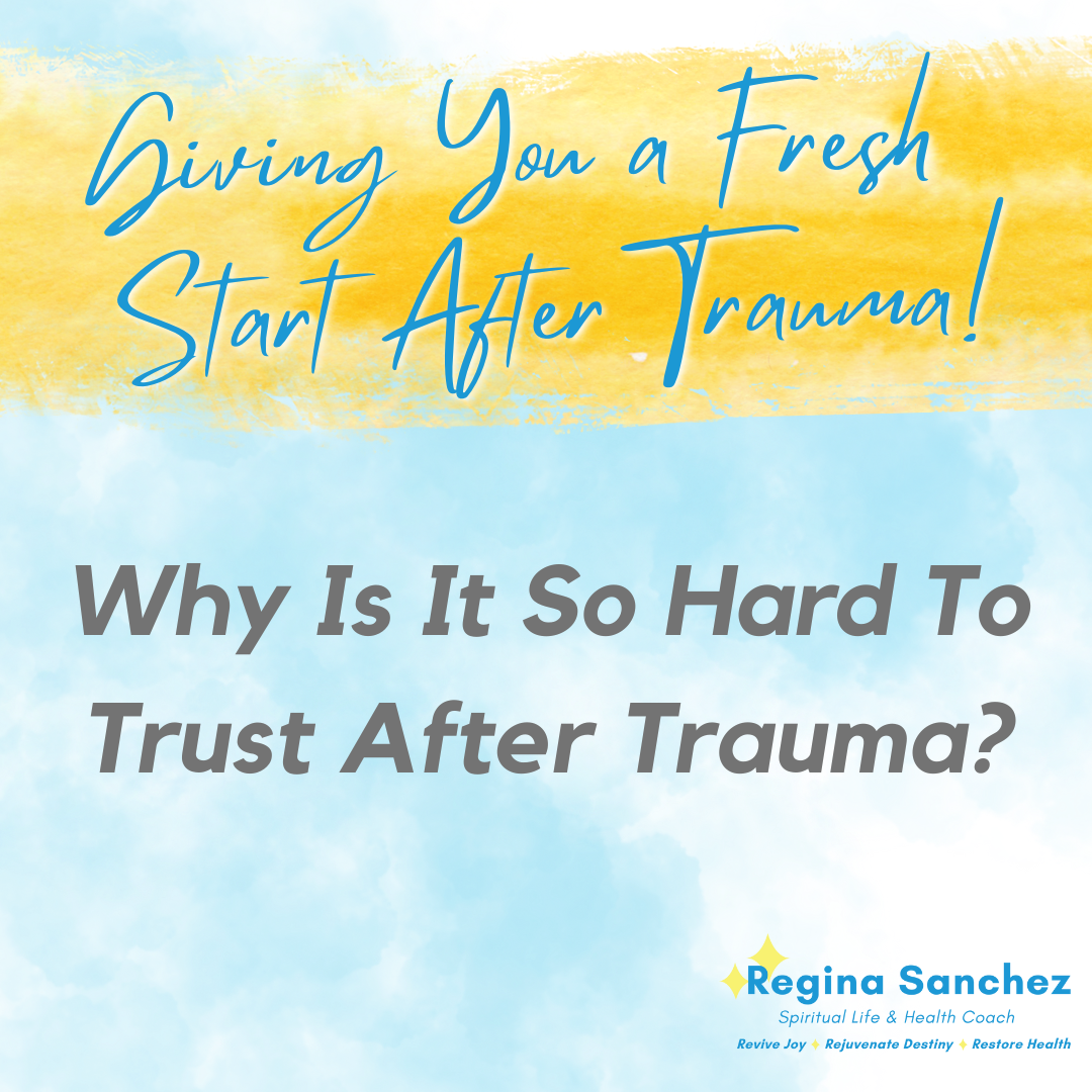 Giving You a Fresh Start After Trauma! Walk in Peace & Joy! Be Free Emotionally!
